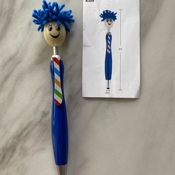 Doll Head Stylus Pens for Kids - Picture 4 of 13